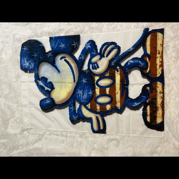 RARE Patriotic Mickey Mouse Flag - Picture 8 of 8